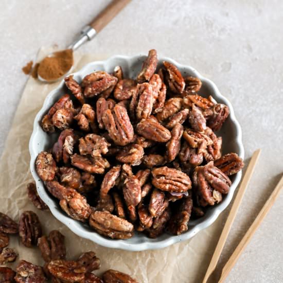Candied Pecans - Recipe photo by farmflavor