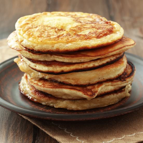 Applesauce Pancakes - Recipe photo by geekola