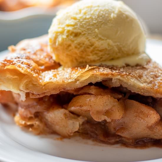 Puff Pastry Apple Pie - Recipe photo by Cooking Gorgeous