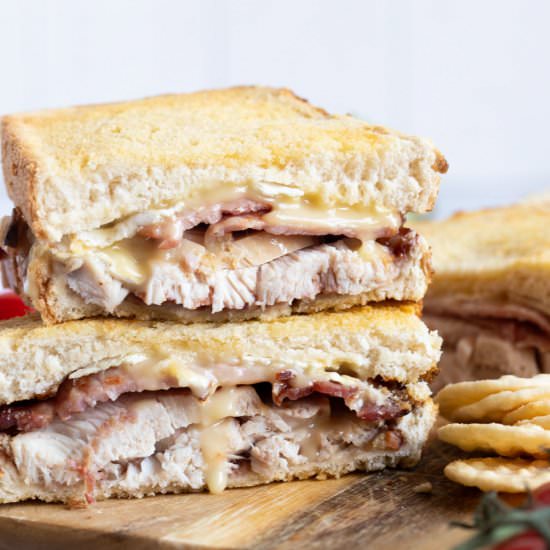 Air Fryer Turkey Toastie - Recipe photo by effortlessfoodie