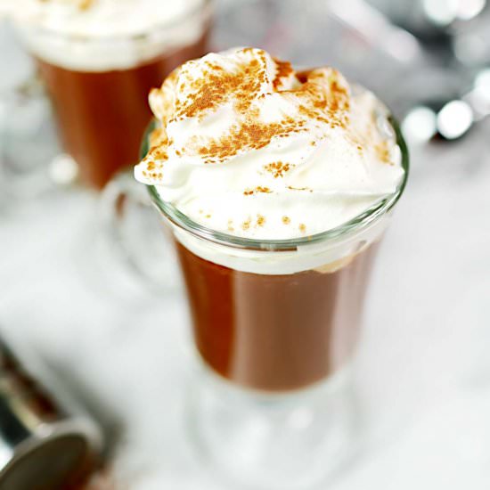 whey protein hot chocolate mix - Recipe photo by LikeHotKeto