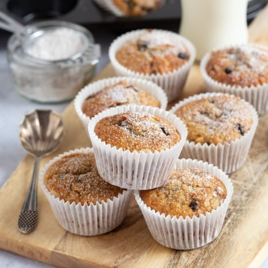 Stollen Muffins - Recipe photo by effortlessfoodie