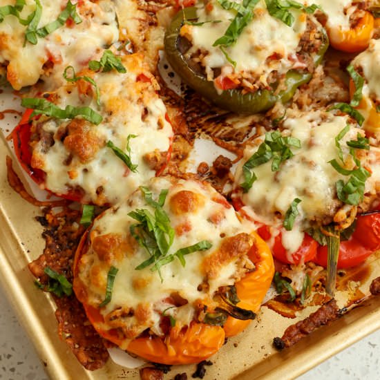 Stuffed Bell Peppers - Recipe photo by Small Town Woman