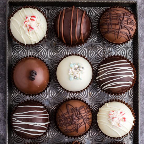 Hot Chocolate Bombs - Recipe photo by girlinspired