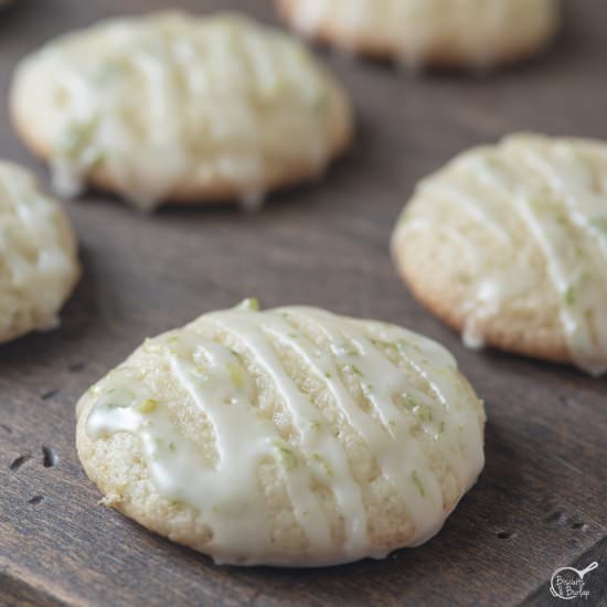 Key Lime Cookies - Recipe photo by biscuitsandburlap