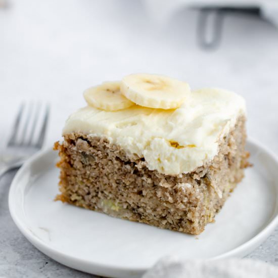 Gluten Free Banana Cake - Recipe photo by fitandfull