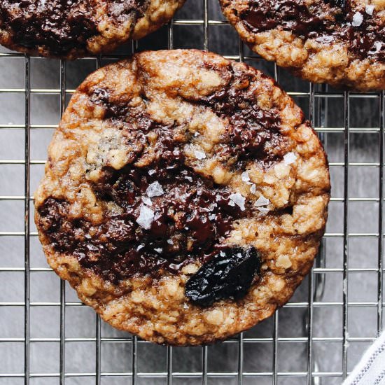 Chewy Cherry Chocolate Chip Cookies - Recipe photo by thefigjar
