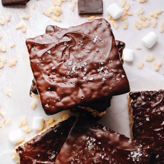 Chocolate Covered Rice Krispies - Recipe photo by thefigjar