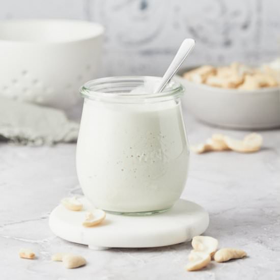 Cashew Cream - Recipe photo by Resplendent Kitchen