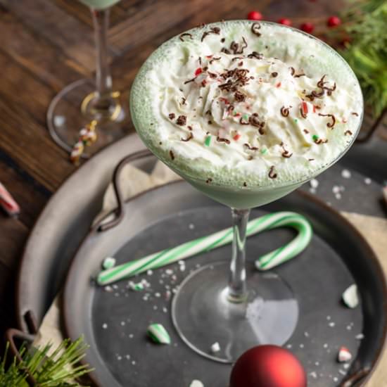 Baileys Mint Martini - Recipe photo by CookhouseDiary