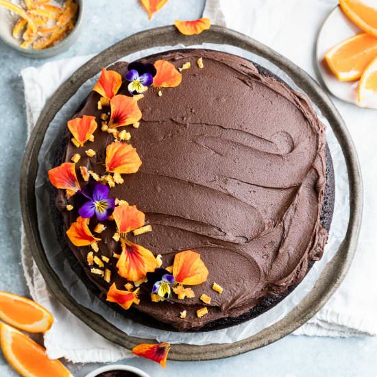 Chocolate and Orange Cake - Recipe photo by Mrs Jones Kitchen