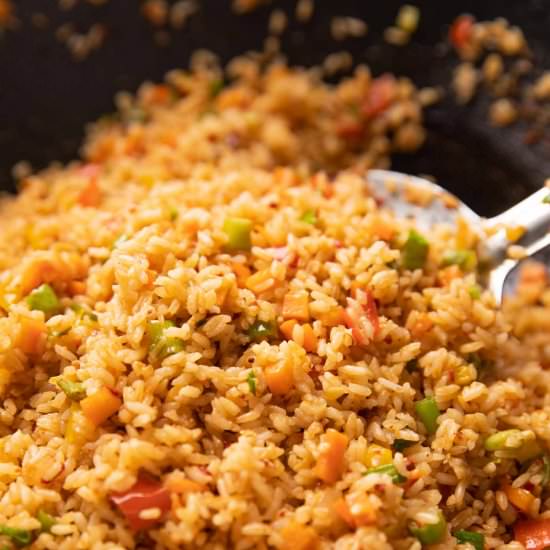 Chiili Garlic Fried Rice - Recipe photo by myfoodstory