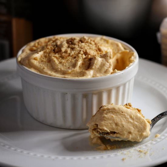 Pumpkin Mousse - Recipe photo by The Buslife Kitchen