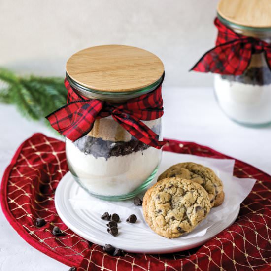 Chocolate Chip Cookie Mix Jars - Recipe photo by farmflavor