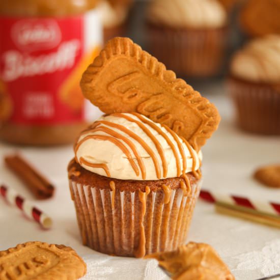 Biscoff Cupcakes - Recipe photo by A baJillian Recipes