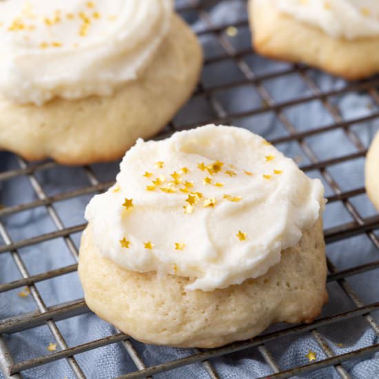 Sour Cream Cookies - Recipe photo by giftofhospitality