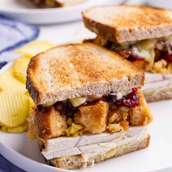 Leftover Turkey Sandwich - Recipe photo by AllThingsMamma