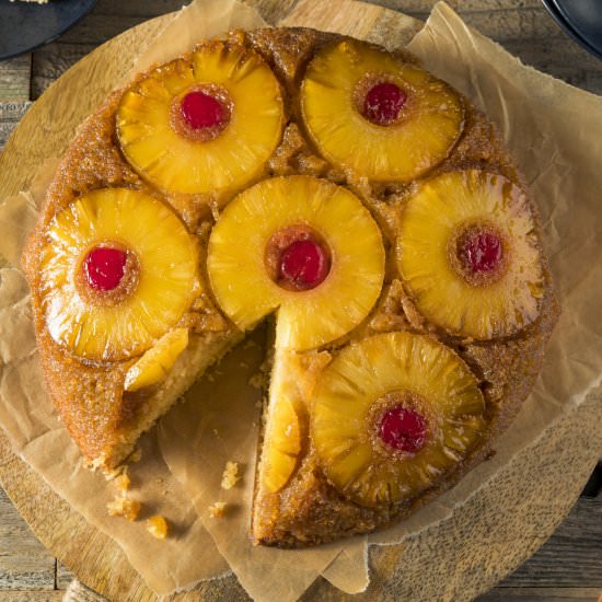 Pineapple Upside Down Cake - Recipe photo by geekola