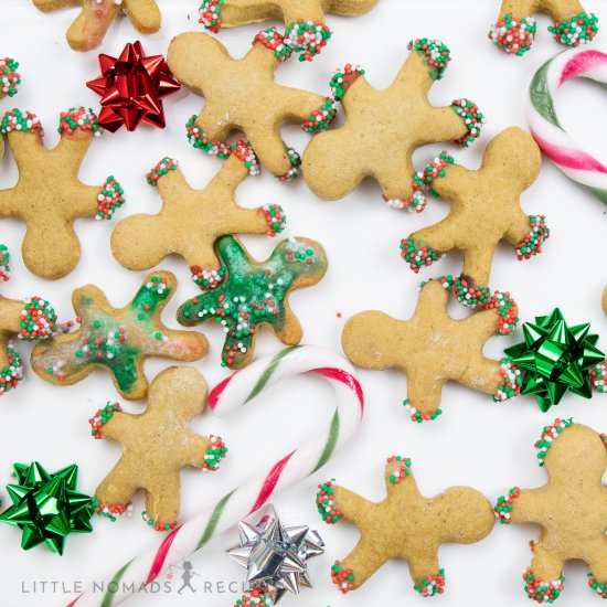Mini Gingerbread Men Cookies - Recipe photo by Little Nomads Recipes