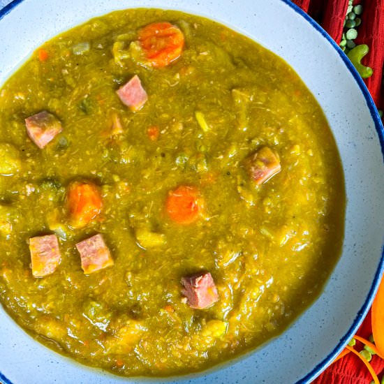 Dad’s Split Pea Soup With Ham - Recipe photo by TastefullyGrace