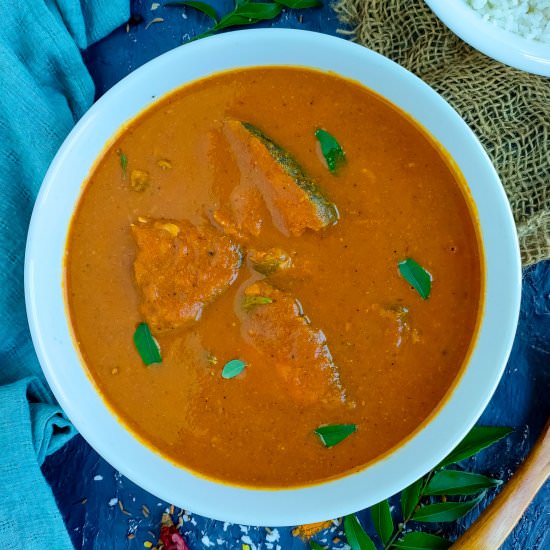 Easy Mangalore Fish Curry - Recipe photo by Sheeba@gohealthy