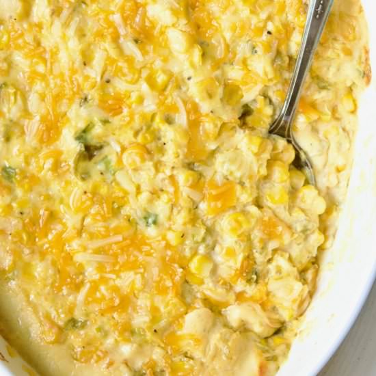 Cream Cheese Corn Casserole - Recipe photo by fromachefskitchen
