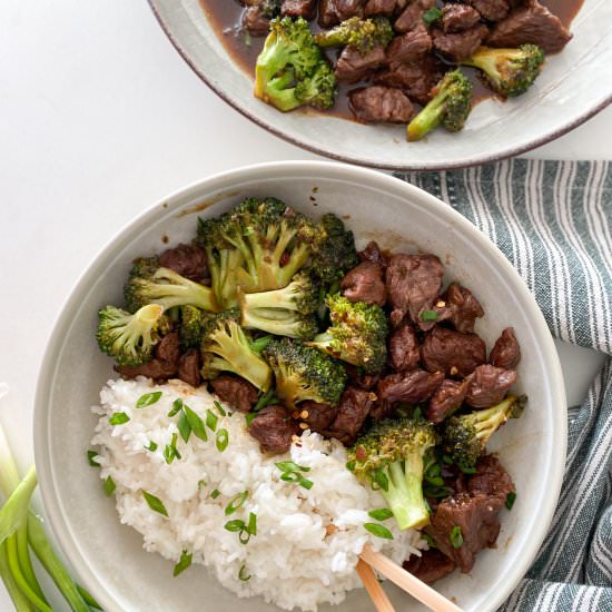 Quick Stir-Fry Beef and Broccoli - Recipe photo by Nictastingspoon