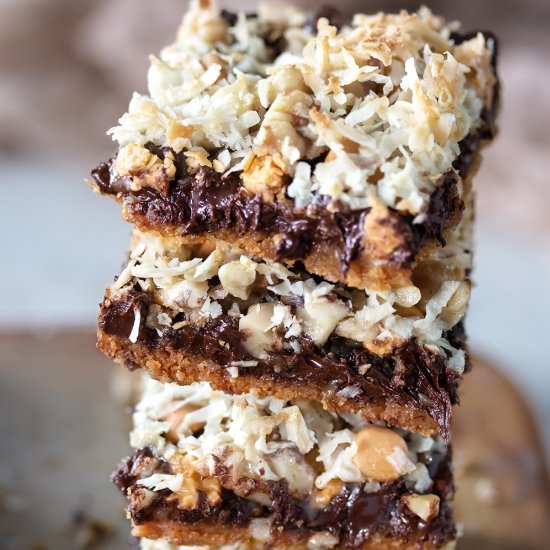 Magic Bars - Recipe photo by URBANBAKES