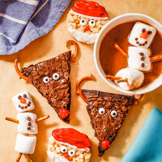 Easy, cute Christmas treats - Recipe photo by Family Food on the Table