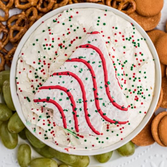 Christmas Tree Dip - Recipe photo by thecaglediaries