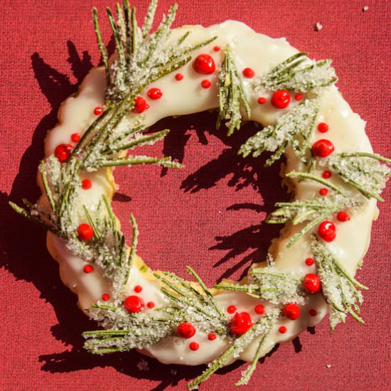 Lime Rosemary Wreaths - Recipe photo by Annikaeats