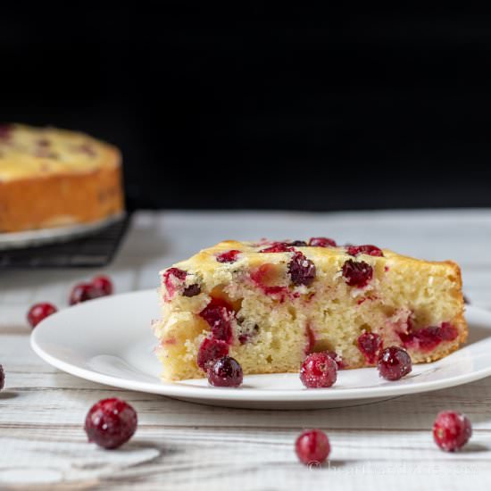 Cranberry Ricotta Cake Recipe - Recipe photo by hearthandvine