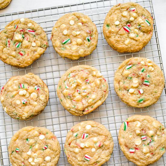 Peppermint White Chocolate Chip Coo - Recipe photo by CallMePMc