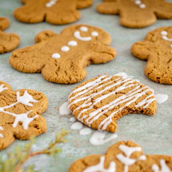 Gluten Free Gingerbread Cookies - Recipe photo by fitandfull