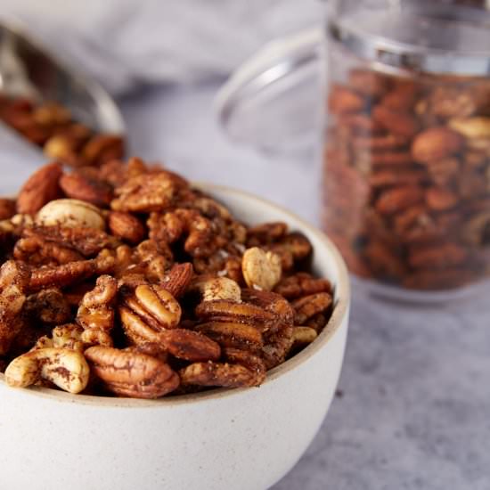 Roasted Nuts - Recipe photo by Barbara Curry