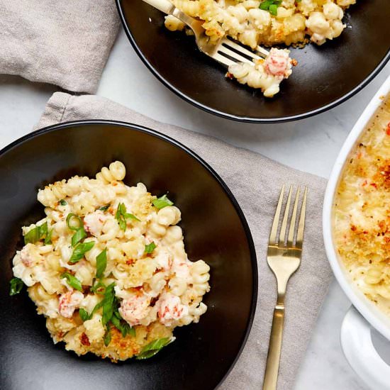 Lobster Truffle Mac and Cheese - Recipe photo by casualepicure