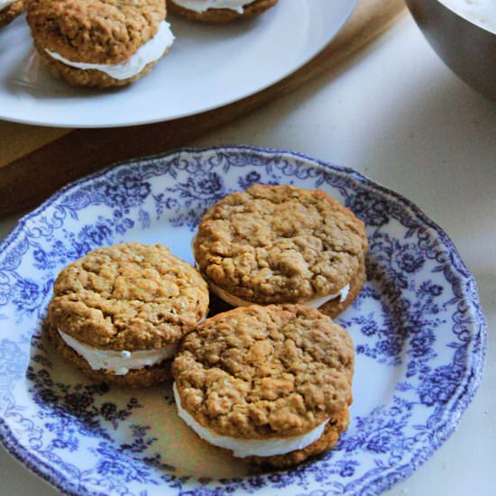 Oatmeal whoopie pies - Recipe photo by hornoMX