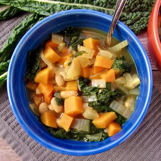 Sweet Potato Kale Soup - Recipe photo by joyfulbalanceofficial