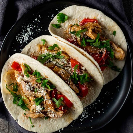 Instant Pot Chicken Fajitas - Recipe photo by Went Here 8 This