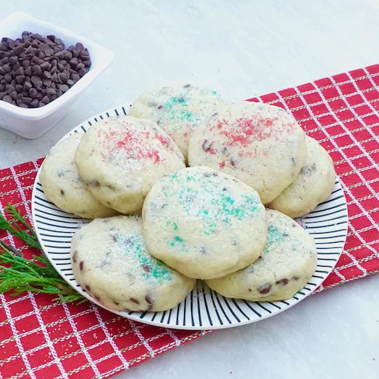 Chocolate Chip Sugar Cookies - Recipe photo by anothertablespoon
