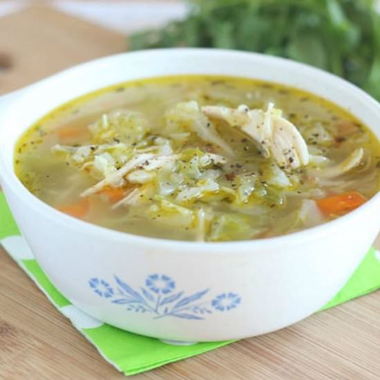 Cabbage Soup with Chicken Broth - Recipe photo by Mytastybuds