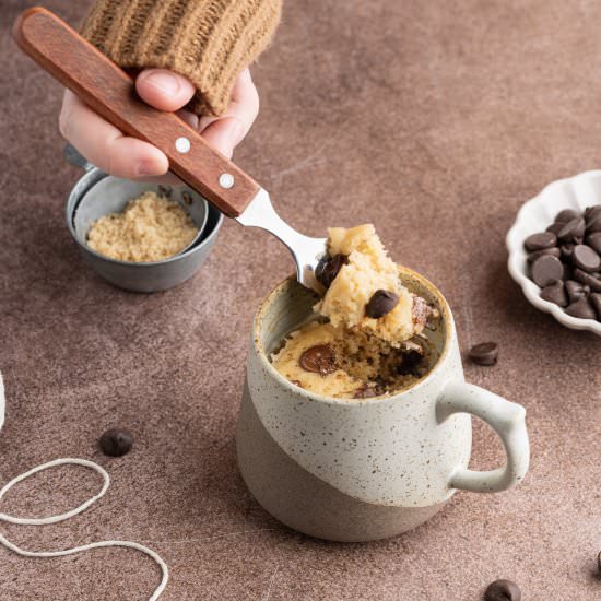 Chocolate Chip Mug Cake - Recipe photo by marleysmenu