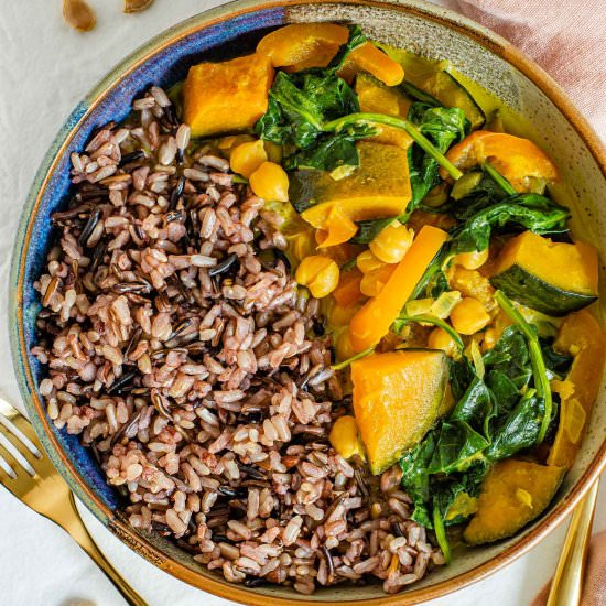 Kabocha Squash Curry - Recipe photo by tastythriftytimely