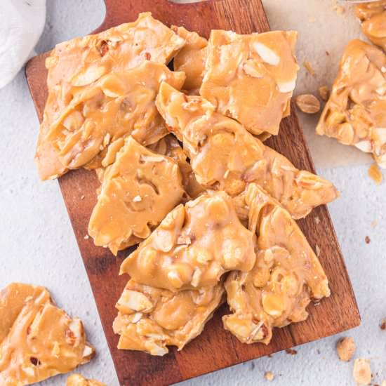 Caramel Nut Brittle - Recipe photo by simplystacie