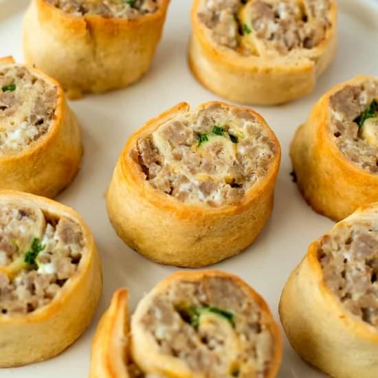 Sausage Pinwheels - Recipe photo by AllThingsMamma