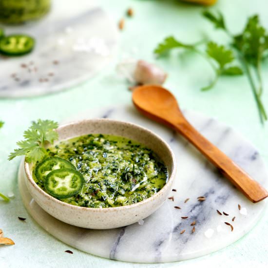 Middle East Green Hot Sauce - Recipe photo by TiaClara
