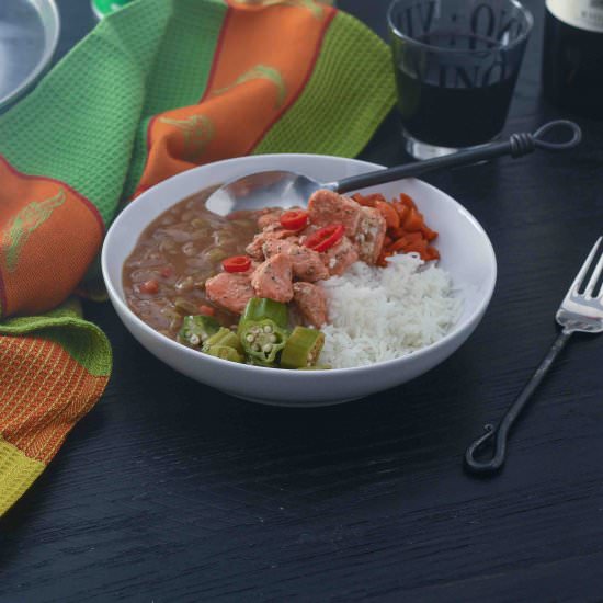 Deconstructed Seafood Gumbo - Recipe photo by Feed Your Soul