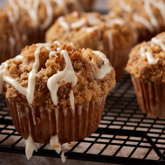 Pear Muffins - Recipe photo by Barbara Curry