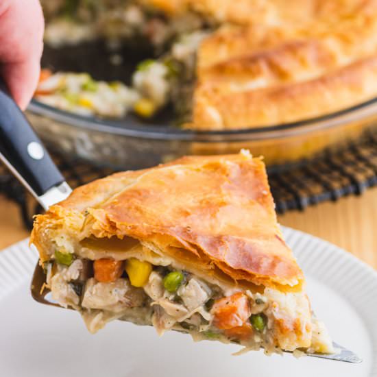 Turkey Pot Pie - Recipe photo by dishnthekitchen