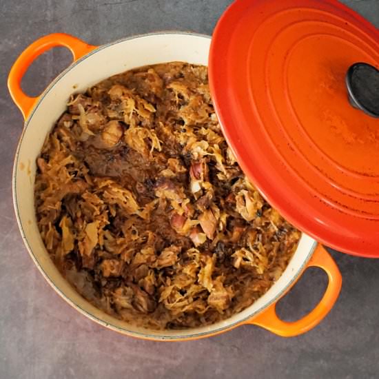 bigos - Recipe photo by Cuisine Fiend